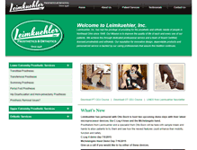 Tablet Screenshot of leimkuehlerinc.com